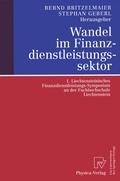 Cover: Wandel im Finanzdienstleistungssektor - Physica