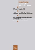 Cover: Gr&uuml;ne politische Bildung - VS Verlag f&uuml;r Sozialwissenschaften