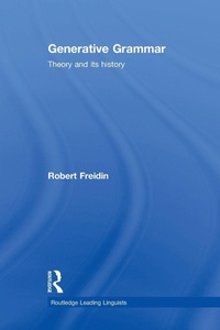 Enlarge image Cover: Generative Grammar - Routledge