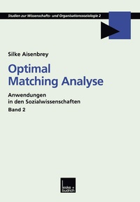 Enlarge image Cover: Optimal Matching Analyse - VS Verlag für Sozialwissenschaften