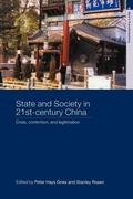 Cover: State and Society in 21st Century China - Routledge