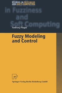Enlarge image Cover: Fuzzy Modeling and Control - Physica