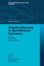 Cover: Standortplanung in distributiven Systemen - Physica