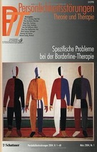 Abbildung von: Persönlichkeitsstörungen PTT / Spezifische Probleme bei der Borderline-Therapie - Schattauer