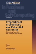 Cover: Propositional, Probabilistic and Evidential Reasoning - Physica