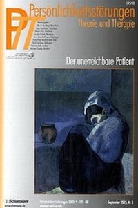 Abbildung von: Persönlichkeitsstörungen PTT / Der unerreichbare Patient - Schattauer