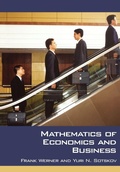 Cover: Mathematics of Economics and Business - Routledge