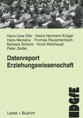 Cover: Datenreport Erziehungswissenschaft - VS Verlag f&uuml;r Sozialwissenschaften