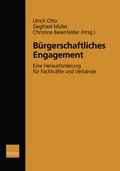 Cover: B&uuml;rgerschaftliches Engagement - VS Verlag f&uuml;r Sozialwissenschaften