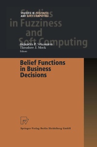Enlarge image Cover: Belief Functions in Business Decisions - Physica