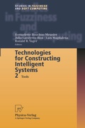 Cover: Technologies for Constructing Intelligent Systems 2 - Physica