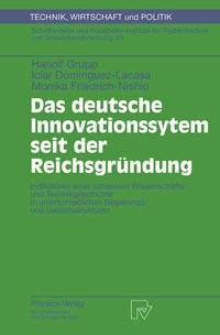 Abbildung von: Das deutsche Innovationssystem seit der Reichsgründung - Physica