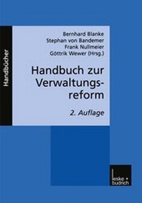 Enlarge image Cover: Handbuch zur Verwaltungsreform - VS Verlag für Sozialwissenschaften