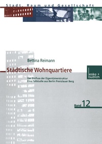 Enlarge image Cover: Städtische Wohnquartiere - VS Verlag für Sozialwissenschaften