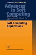 Cover: Soft Computing Applications - Physica