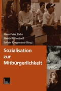 Cover: Sozialisation zur Mitb&uuml;rgerlichkeit - VS Verlag f&uuml;r Sozialwissenschaften