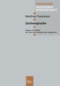 Cover: Zeichensprache - VS Verlag f&uuml;r Sozialwissenschaften