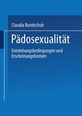 Cover: P&auml;dosexualit&auml;t - VS Verlag f&uuml;r Sozialwissenschaften