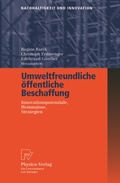 Cover: Umweltfreundliche &ouml;ffentliche Beschaffung - Physica