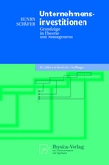 Cover: Unternehmensinvestitionen - Physica