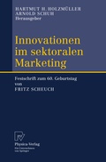 Cover: Innovationen im sektoralen Marketing - Physica