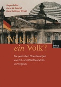 Cover: Wirklich ein Volk? - VS Verlag f&uuml;r Sozialwissenschaften