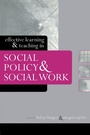 Cover: Effective Learning and Teaching in Social Policy and Social Work - Routledge
