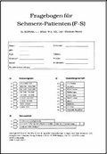 Cover: Fragebogen f&uuml;r Schmerz-Patienten (F-S) - Schattauer