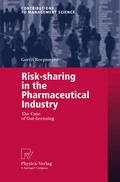 Cover: Risk-sharing in the Pharmaceutical Industry - Physica