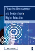Cover: Education Development and Leadership in Higher Education - Routledge