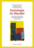 Cover: Soziologie im Wandel - VS Verlag f&uuml;r Sozialwissenschaften