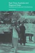 Cover: East Timor, Australia and Regional Order - Routledge