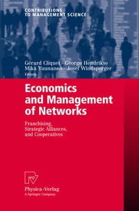 Enlarge image Cover: Economics and Management of Networks - Physica