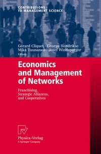 Enlarge image Cover: Economics and Management of Networks - Physica