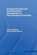 Cover: Entrepreneurship and Small Business Development in Post-Socialist Economies - Routledge