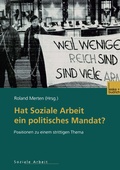 Cover: Hat Soziale Arbeit ein politisches Mandat? - VS Verlag f&uuml;r Sozialwissenschaften