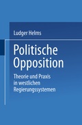Cover: Politische Opposition - VS Verlag f&uuml;r Sozialwissenschaften
