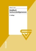 Cover: Handbuch Sachverst&auml;ndigenwesen - Vulkan-Verlag