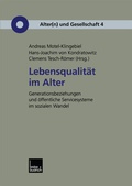 Cover: Lebensqualit&auml;t im Alter - VS Verlag f&uuml;r Sozialwissenschaften