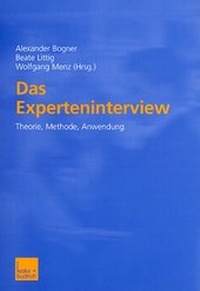 Enlarge image Cover: Das Experteninterview - VS Verlag für Sozialwissenschaften