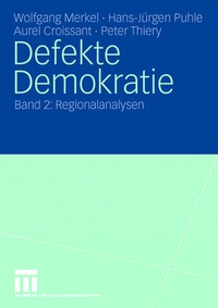 Enlarge image Cover: Defekte Demokratie - VS Verlag für Sozialwissenschaften
