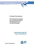 Cover: Technologische Aspekte der mikromechanischen Fr&auml;sbearbeitung mit Schaftwerkzeugen - Vulkan-Verlag