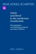 Cover: Arbeit und Beruf in der modernen Gesellschaft - VS Verlag f&uuml;r Sozialwissenschaften