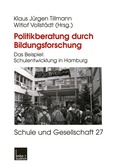 Cover: Politikberatung durch Bildungsforschung - VS Verlag f&uuml;r Sozialwissenschaften
