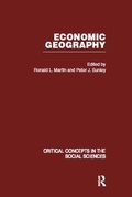 Cover: Economic Geography: v. 3 - Routledge