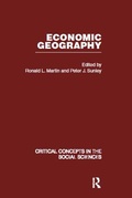 Cover: Economic Geography: v. 4 - Routledge