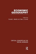 Cover: Economic Geography: v. 5 - Routledge