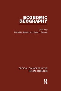 Enlarge image Cover: Economic Geography: v. 5 - Routledge