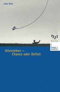 Enlarge image Cover: Alleinleben - Chance oder Defizit - VS Verlag für Sozialwissenschaften