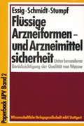 Cover: Fl&uuml;ssige Arzneiformen und Arzneimittelsicherheit - Wissenschaftliche Verlagsgesellschaft